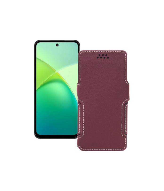 Чохол-книжка з екошкіри для телефону Infinix Smart 10 Plus