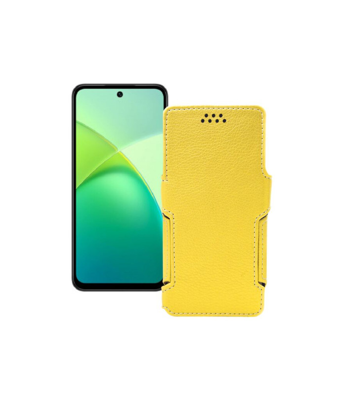 Чохол-книжка з екошкіри для телефону Infinix Smart 10 Plus