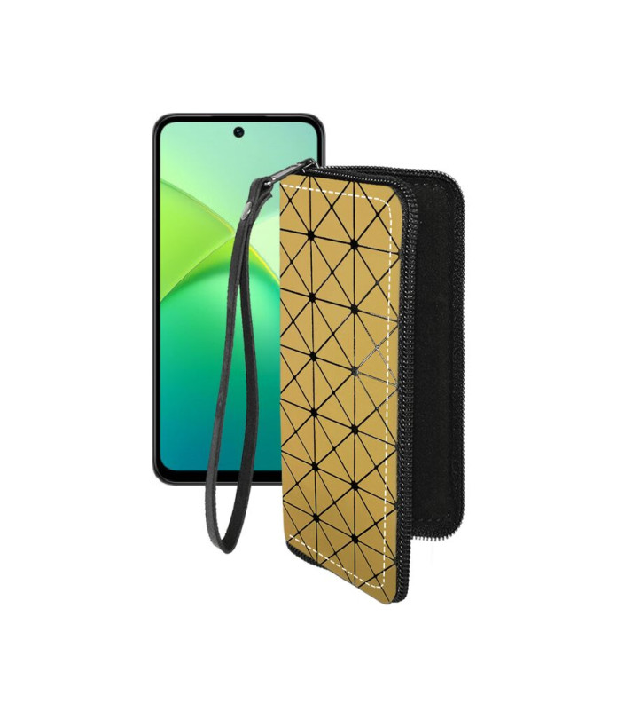 Чохол-гаманець з екошкіри для телефону Infinix Smart 10 Plus