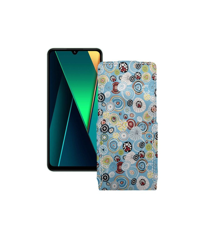 Чохол-флип з екошкіри для телефону Xiaomi Poco C75