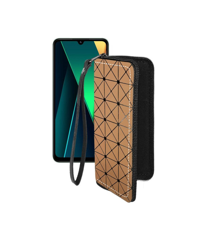 Чохол-гаманець з екошкіри для телефону Xiaomi Poco C75