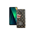 Чохол-флип з екошкіри для телефону Xiaomi Poco C75