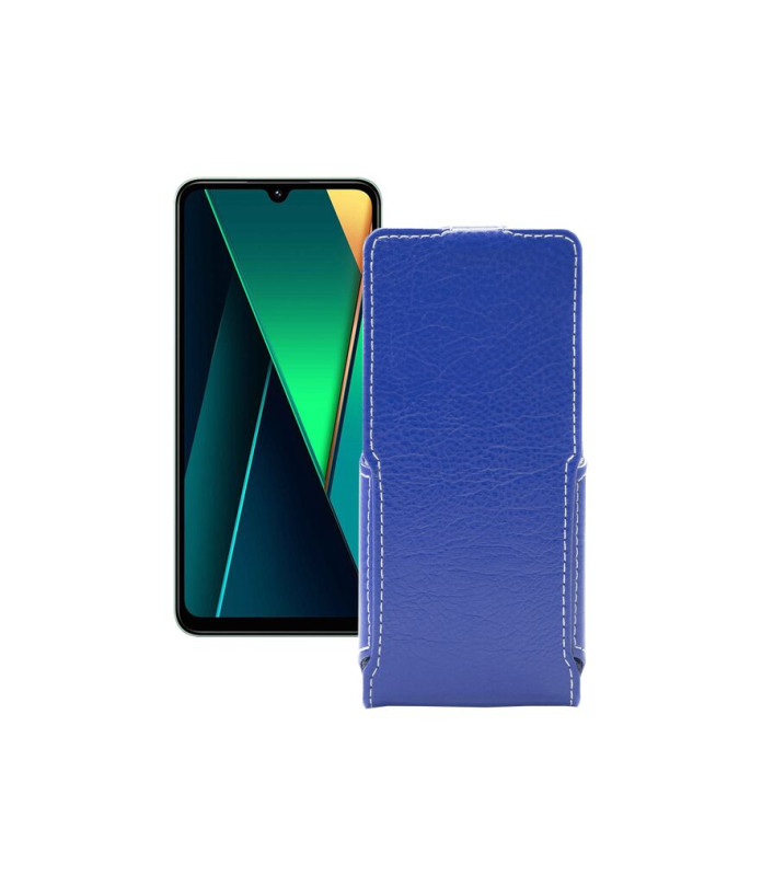 Чохол-флип з екошкіри для телефону Xiaomi Poco C75