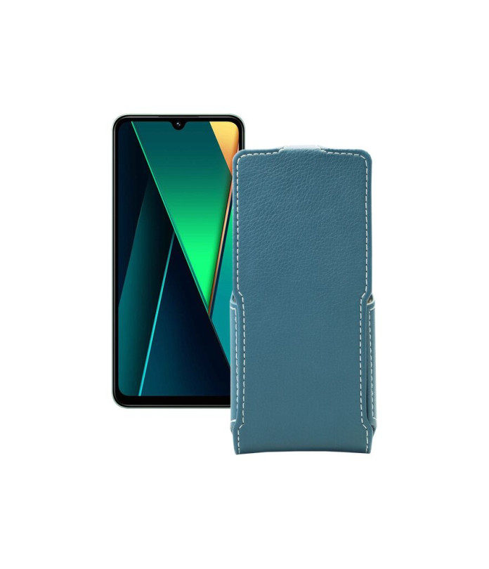 Чохол-флип з екошкіри для телефону Xiaomi Poco C75