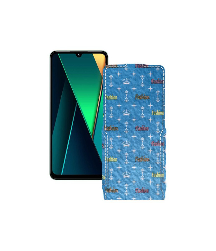 Чохол-флип з екошкіри для телефону Xiaomi Poco C75
