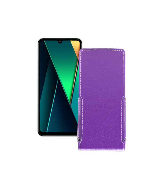 Чохол-флип з екошкіри для телефону Xiaomi Poco C75