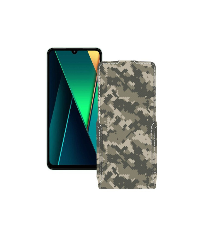 Чохол-флип з екошкіри для телефону Xiaomi Poco C75