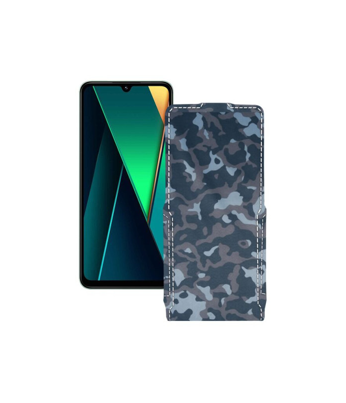 Чохол-флип з екошкіри для телефону Xiaomi Poco C75