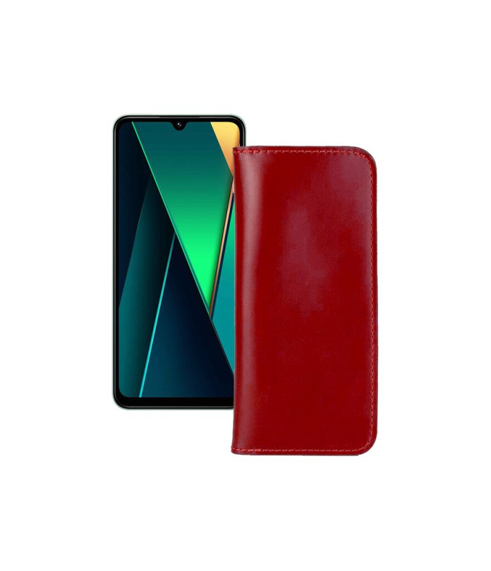 Портмоне з шкіри для телефону Xiaomi Poco C75