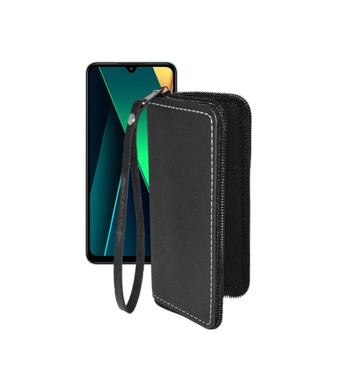 Чохол-гаманець з екошкіри для телефону Xiaomi Poco C75