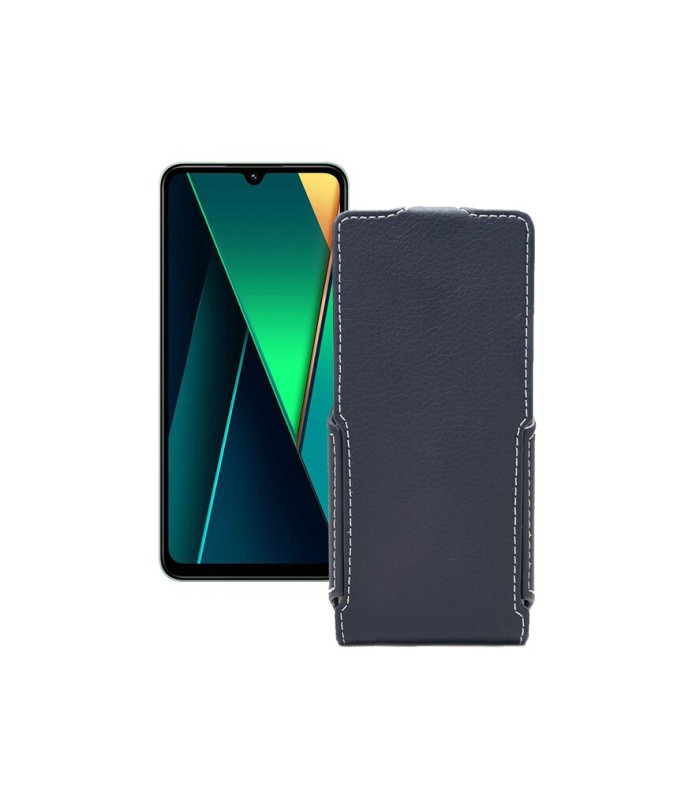 Чохол-флип з екошкіри для телефону Xiaomi Poco C75