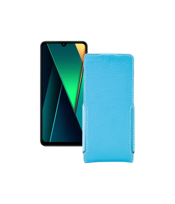 Чохол-флип з екошкіри для телефону Xiaomi Poco C75