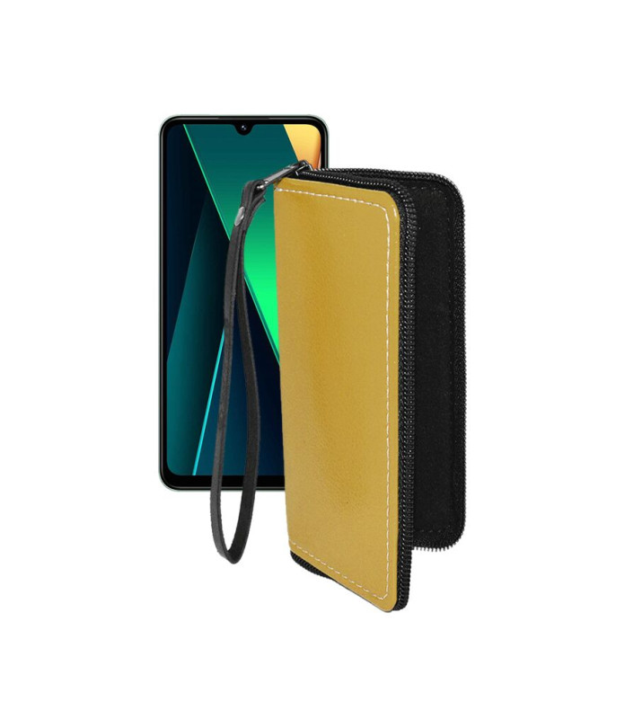 Чохол-гаманець з екошкіри для телефону Xiaomi Poco C75