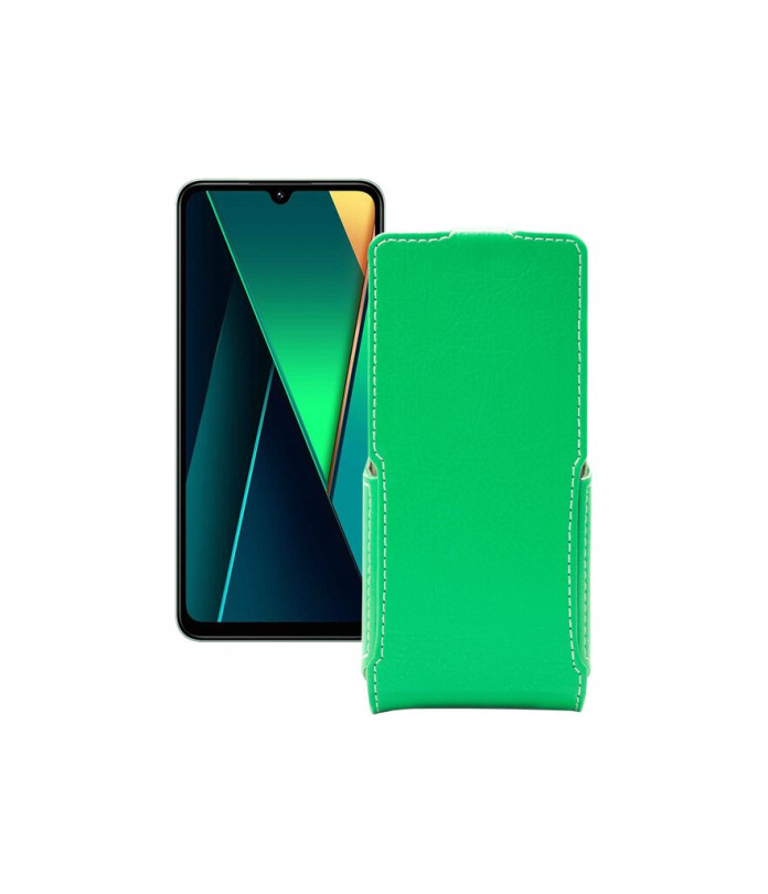 Чохол-флип з екошкіри для телефону Xiaomi Poco C75