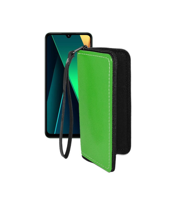 Чохол-гаманець з екошкіри для телефону Xiaomi Poco C75