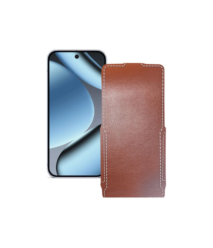 Чохол-флип з екошкіри для телефону Google Pixel 10 pro