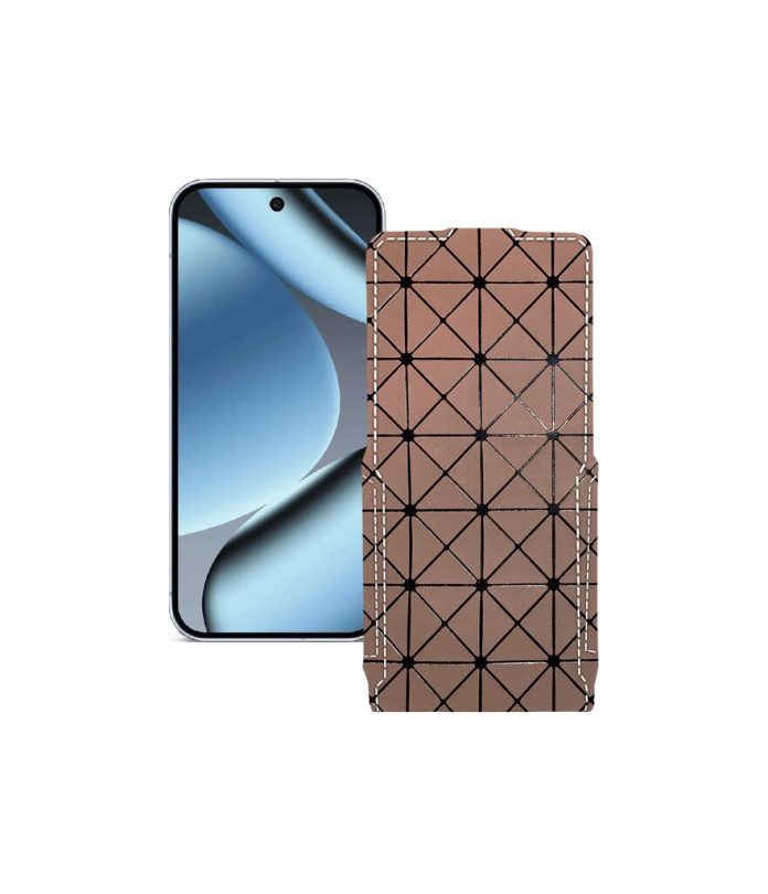 Чохол-флип з екошкіри для телефону Google Pixel 10 pro