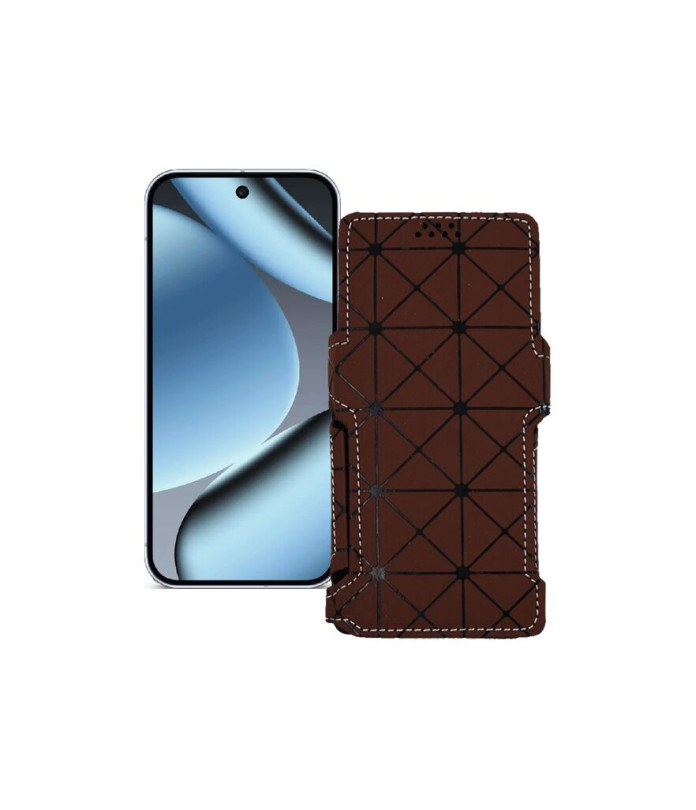 Чохол-книжка з екошкіри для телефону Google Pixel 10 pro