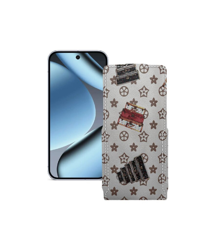 Чохол-флип з екошкіри для телефону Google Pixel 10 pro