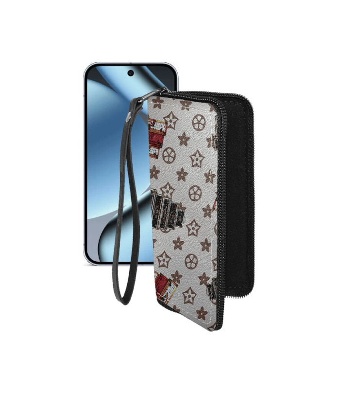 Чохол-гаманець з екошкіри для телефону Google Pixel 10 pro