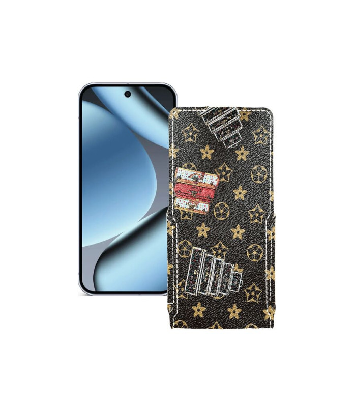 Чохол-флип з екошкіри для телефону Google Pixel 10 pro