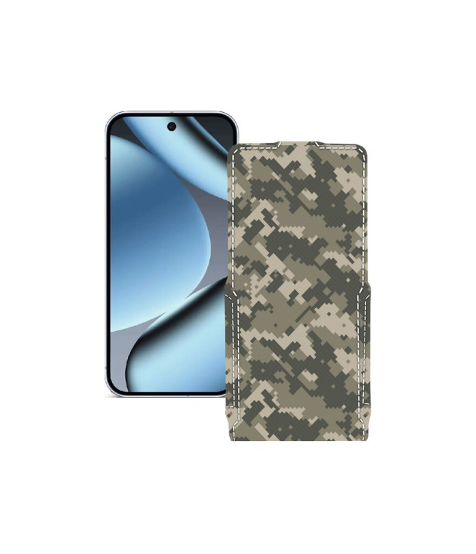 Чохол-флип з екошкіри для телефону Google Pixel 10 pro