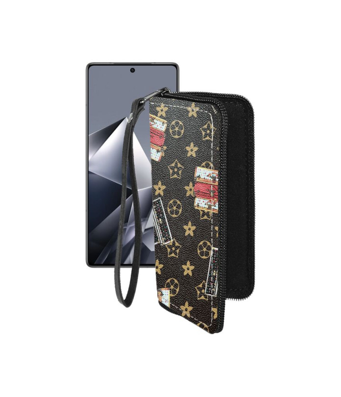 Чохол-гаманець з екошкіри для телефону Infinix Note 50 4G (X6858)