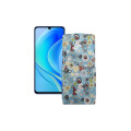 Чохол-флип з екошкіри для телефону Huawei Nova Y70