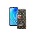 Чохол-флип з екошкіри для телефону Huawei Nova Y70