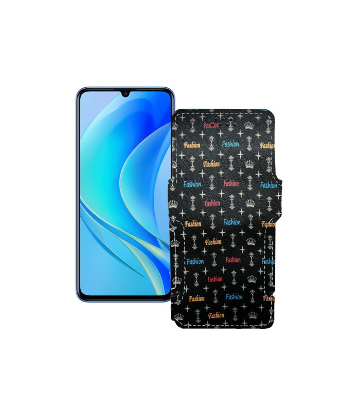 Чохол-книжка з екошкіри для телефону Huawei Nova Y70