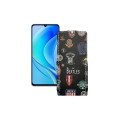 Чохол-флип з екошкіри для телефону Huawei Nova Y70