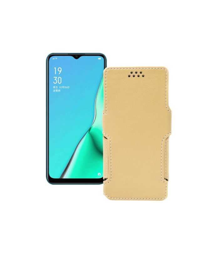 Чохол-книжка з екошкіри для телефону OPPO A9 2020