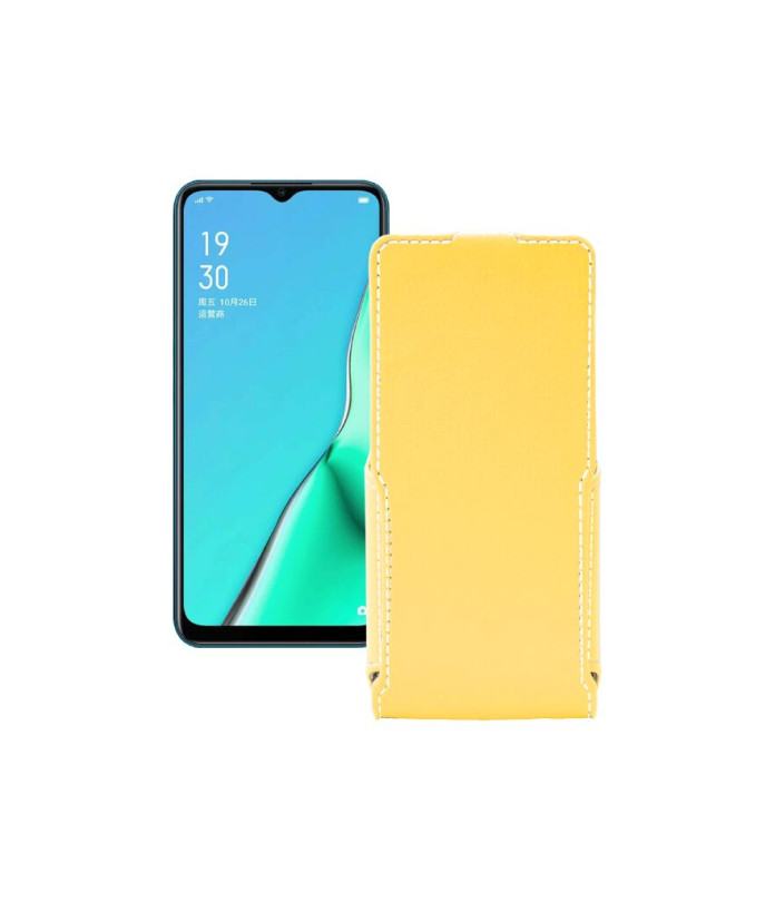 Чохол-флип з екошкіри для телефону OPPO A9 2020