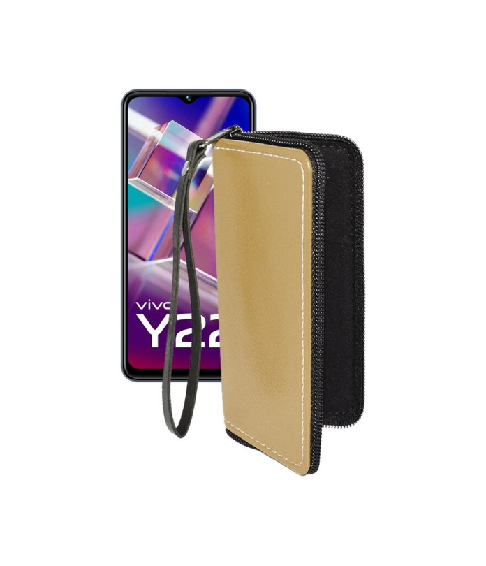 Чохол-гаманець з екошкіри для телефону Vivo Y22