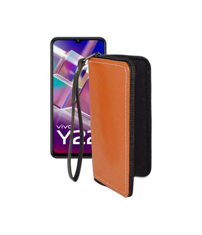 Чохол-гаманець з екошкіри для телефону Vivo Y22
