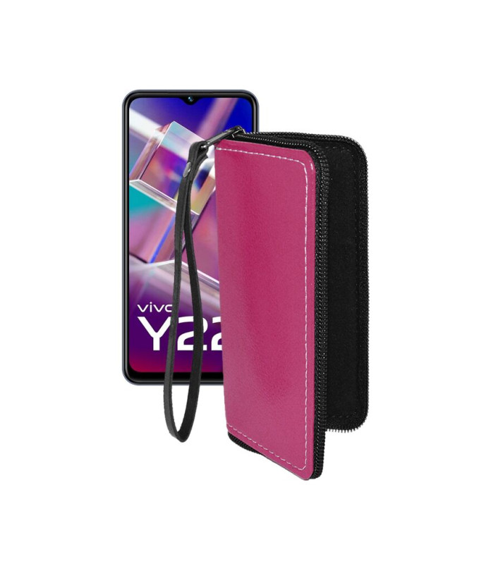 Чохол-гаманець з екошкіри для телефону Vivo Y22
