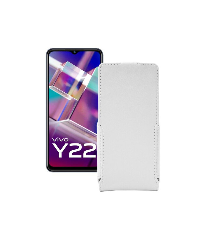 Чохол-флип з екошкіри для телефону Vivo Y22