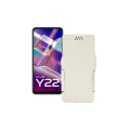 Чохол-книжка з екошкіри для телефону Vivo Y22