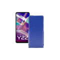 Чохол-флип з екошкіри для телефону Vivo Y22