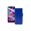 Чохол-книжка з екошкіри для телефону Vivo Y22