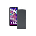 Чохол-флип з екошкіри для телефону Vivo Y22