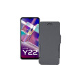 Чохол-книжка з екошкіри для телефону Vivo Y22
