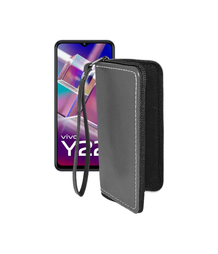Чохол-гаманець з екошкіри для телефону Vivo Y22