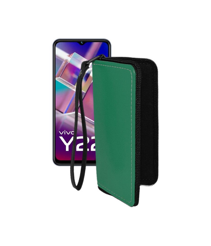 Чохол-гаманець з екошкіри для телефону Vivo Y22