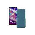 Чохол-флип з екошкіри для телефону Vivo Y22