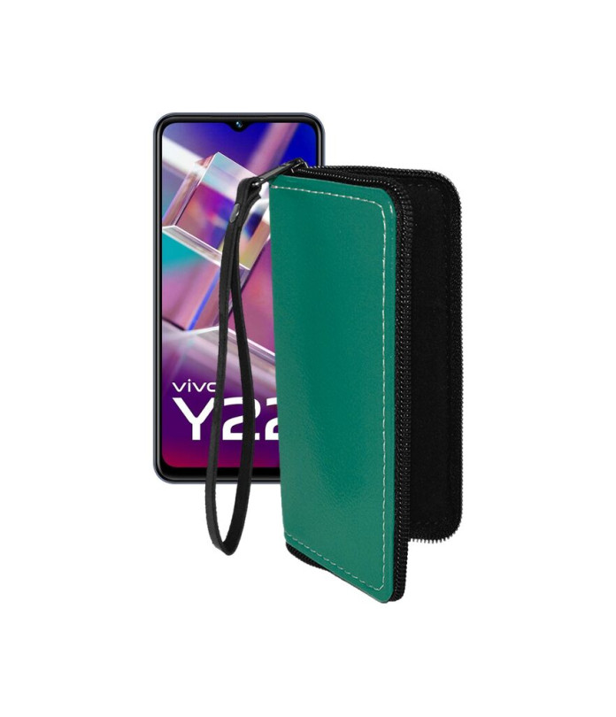 Чохол-гаманець з екошкіри для телефону Vivo Y22