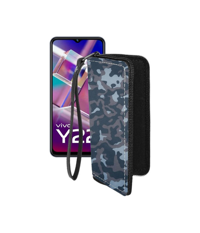 Чохол-гаманець з екошкіри для телефону Vivo Y22
