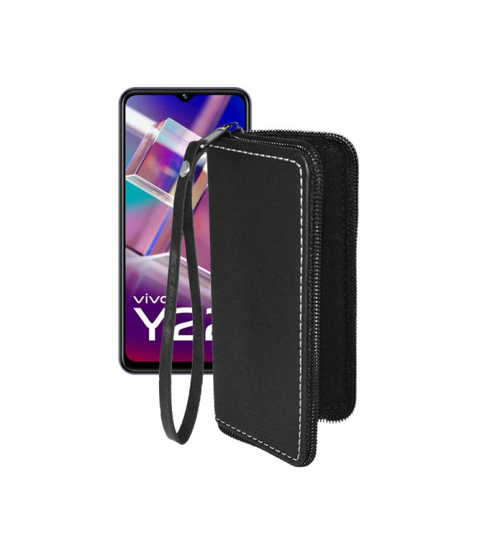 Чохол-гаманець з екошкіри для телефону Vivo Y22