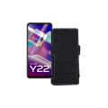 Чохол-книжка з екошкіри для телефону Vivo Y22