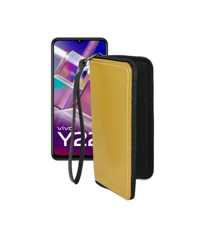 Чохол-гаманець з екошкіри для телефону Vivo Y22